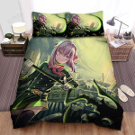 Seraph Of The End Shinoa Hiragi Artwork Bed Sheets Spread Duvet Cover Bedding Sets