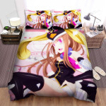 Penguindrum Princess Of The Crystal's Pink Eyes Bed Sheets Spread Duvet Cover Bedding Sets