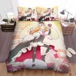 Penguindrum Princess Of The Crystal & Her Servants Bed Sheets Spread Duvet Cover Bedding Sets