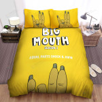 Big Mouth (2017) Equal Parts Shock & Aww Bed Sheets Spread Comforter Duvet Cover Bedding Sets