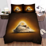 The Wild Animal - The Swan Hugging The Blonde Hairs Girl Bed Sheets Spread Duvet Cover Bedding Sets