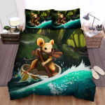 The Small Animal - The Mouse Among Water Bed Bed Sheets Spread Duvet Cover Bedding Sets