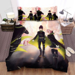 Seraph Of The End Shinoa Hīragi Squad Artwork Bed Sheets Spread Duvet Cover Bedding Sets