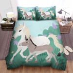 The Donkey Along The Horse Bed Sheets Spread Duvet Cover Bedding Sets