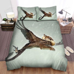 The Wildlife - The Cougar Griffin Flying Art Bed Sheets Spread Duvet Cover Bedding Sets
