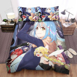That Time I Got Reincarnated As A Slime (2018) Friends Movie Poster Bed Sheets Spread Comforter Duvet Cover Bedding Sets