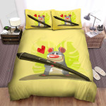 The Small Animal - The Hamster Holding A Pen Bed Sheets Spread Duvet Cover Bedding Sets