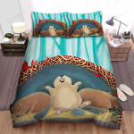 The Wildlife - The Beaver In The Dam Bed Sheets Spread Duvet Cover Bedding Sets