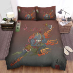 The Natural Animal - The Demon Face Horse Bed Sheets Spread Duvet Cover Bedding Sets