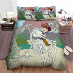 The Wild Creature - On The Skeleton Horse Bed Sheets Spread Duvet Cover Bedding Sets