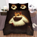 The Small Animal - The Badass Hamster Bed Sheets Spread Duvet Cover Bedding Sets