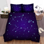 The Cute Animal - The Pig Stars In The Sky Bed Sheets Spread Duvet Cover Bedding Sets