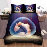 The Cute Animal - The Hamster In A Ball Bed Sheets Spread Duvet Cover Bedding Sets