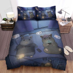 The Cute Animal - The Hamster So Sad Bed Sheets Spread Duvet Cover Bedding Sets