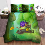 The Rodent - The Small Mouse Stealing The Food Bed Sheets Spread Duvet Cover Bedding Sets