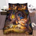 The Rodent - The Hamster Inventor Bed Sheets Spread Duvet Cover Bedding Sets