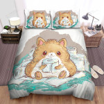 The Rodent - The Hamster And Tissue Bed Sheets Spread Duvet Cover Bedding Sets