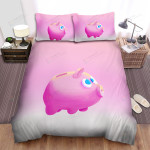 The Pig Saving Money Box Bed Sheets Spread Duvet Cover Bedding Sets