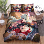 Assault Lily Toki Kureha At Sunset Bed Sheets Spread Duvet Cover Bedding Sets