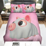 The Farm Animal - The Pig Ghost Bed Sheets Spread Duvet Cover Bedding Sets