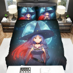 Little Witch Academia Ursula Callistis In The Moonlight Bed Sheets Spread Duvet Cover Bedding Sets