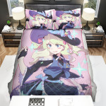 Little Witch Academia Diana Cavendish In Maid Costume Bed Sheets Spread Duvet Cover Bedding Sets