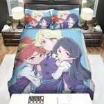 Little Witch Academia Witch Trio Bed Sheets Spread Duvet Cover Bedding Sets
