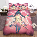 Little Witch Academia Little Kagari Atsuko Bed Sheets Spread Duvet Cover Bedding Sets