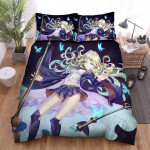Little Witch Academia Diana Cavendish & Magic Butterflies Bed Sheets Spread Duvet Cover Bedding Sets