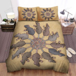The Rat Tangle Art Bed Sheets Spread Duvet Cover Bedding Sets