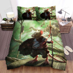 The Rat Soldier Standing In His Land Bed Sheets Spread Duvet Cover Bedding Sets