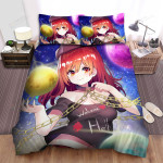 Touhou Hecatia Lapislazuli & Planets Bed Sheets Spread Duvet Cover Bedding Sets