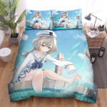 Assault Lily Sasaki Ran By The Sea Bed Sheets Spread Duvet Cover Bedding Sets