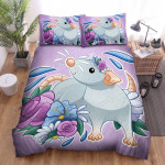 The Wildlife - The Rat And The Purple Rose Bed Sheets Spread Duvet Cover Bedding Sets
