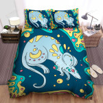 The Wildlife - The Blue Rat In Cheese Bed Sheets Spread Duvet Cover Bedding Sets