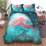 The Sparkle Betta Fish Bed Sheets Spread Duvet Cover Bedding Sets