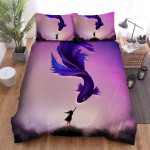 The Betta From The Sky Art Bed Sheets Spread Duvet Cover Bedding Sets