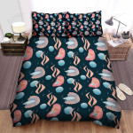 The Betta Swimming Pattern Bed Sheets Spread Duvet Cover Bedding Sets