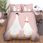 The Goose Hand In Hand Bed Sheets Spread Duvet Cover Bedding Sets