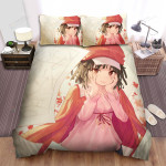 Monogatari Sengoku Nadeko & Her Manga Pages Bed Sheets Spread Duvet Cover Bedding Sets