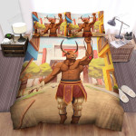 The Buffalo Got A Medal Bed Sheets Spread Duvet Cover Bedding Sets