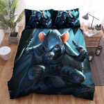 The Wild Animal - The Rat Assassin On A Tree Bed Sheets Spread Duvet Cover Bedding Sets