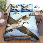 The Farm Animal - The Wild Goose In Nature Bed Sheets Spread Duvet Cover Bedding Sets