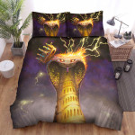 The Wild Animal - The Cobra King And Thunder Bed Sheets Spread Duvet Cover Bedding Sets