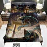 The Wild Animal - The Cobra And The Pyramid Bed Sheets Spread Duvet Cover Bedding Sets