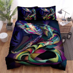 The Wild Animal - The Cobra King Biting Art Bed Sheets Spread Duvet Cover Bedding Sets