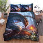 The Wild Animal - The Cobra Looking At The Mouse Bed Sheets Spread Duvet Cover Bedding Sets