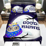 The Wildlife - Good Night From The Stars Owl Bed Sheets Spread Duvet Cover Bedding Sets