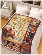 Blanket - Football - To Our Son (Mom&Dad) - I'Ll Always Be There