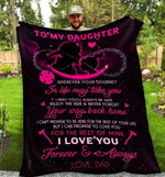 Blanket - Firefighter - Wherever Your Journey In Life May Take You (Daughter)